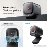 מצלמת רשת משובחת Anker PowerConf C200 2K